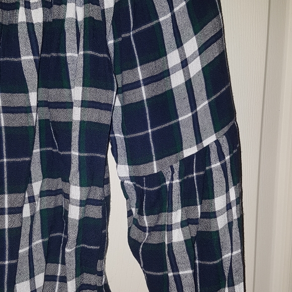 Abercrombie&fitch Long sleeve cropped plaid  top - Picture 5 of 10